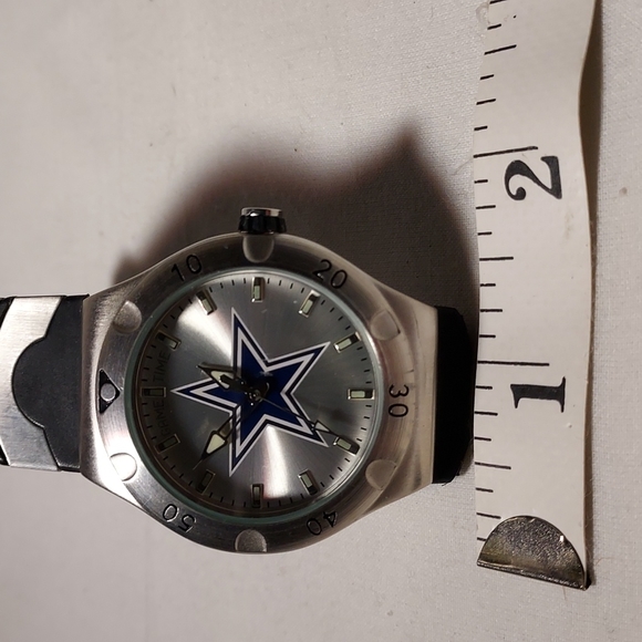Vintage Game Time Dallas Cowboys NFL Wrist Watch Quartz Analog - Picture 5 of 6
